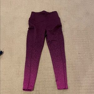 Talbots Ombre Magenta Leggings